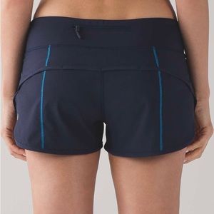 Lululemon Speed Short Midnight Navy